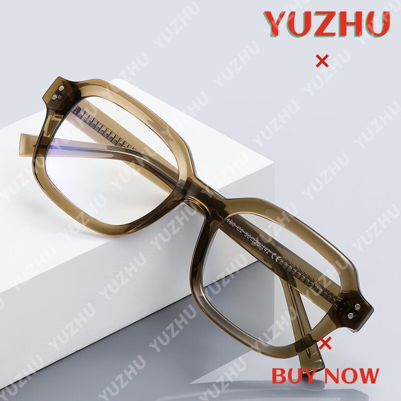 Kính Chống Ánh Sáng Xanh Gọng Vuông tr90 Thời Trang Cho Nam