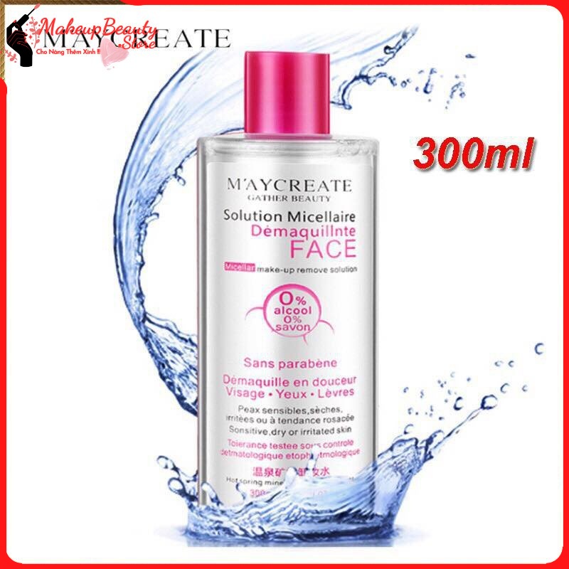 Nước tẩy trang Maycreate 300ml MS 100