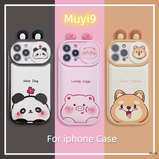 Ôp Điện Thoại Dẻo Họa Tiết Hoạt Hình Động Vật Dễ Thương Chống Trầy Cho iphone15promax 13promax i12 promax / i11 iphone15 / 14pro Ốp