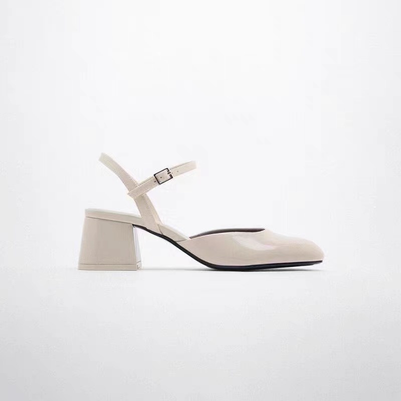 Giày Gót Vuông 2 Màu Z.a.r.a