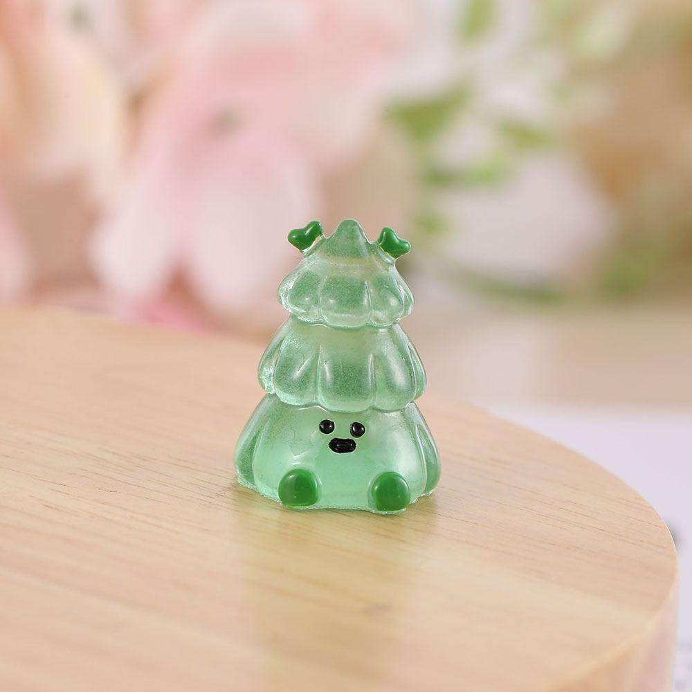Dingyifeng Đồ trang trí Cây Thông Giáng Sinh Phát Sáng Trang Trí Phong Cảnh diy