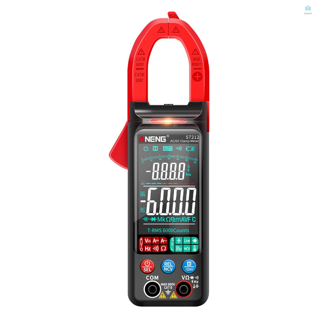 ANENG ST212 Clamp Meter - Reliable and Compact Multimeter for Everyday Electrical Troubleshooting