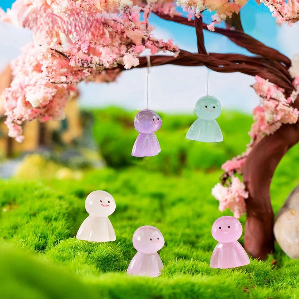 Btlimer Set 10 Búp Bê Dạ Quang 8 Màu Hình Con Vật Phát Sáng Dùng Để Trang Trí Vườn Nhà