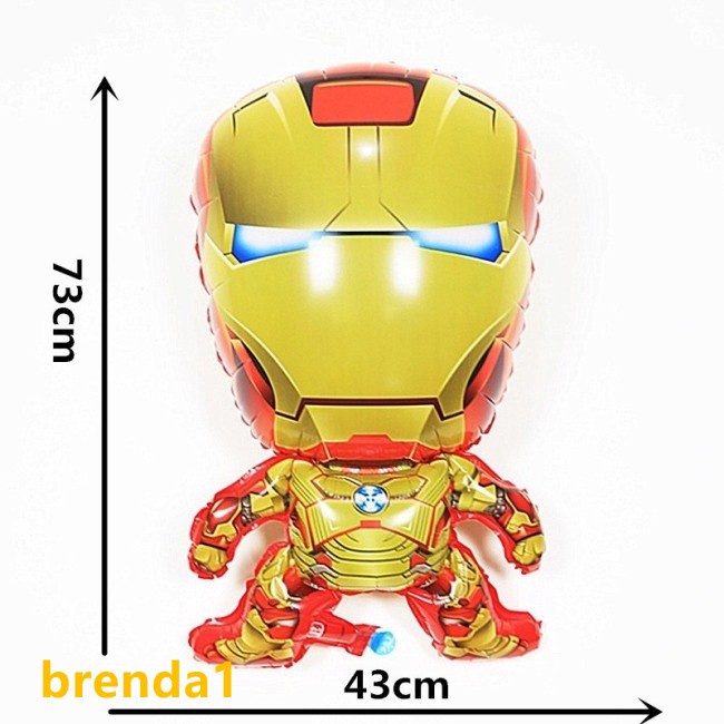 Bong Bóng Lá Nhôm Hình Siêu Anh Hùng avengers batman captain america helium Trang Trí Tiệc Sinh Nhật Cho Bé