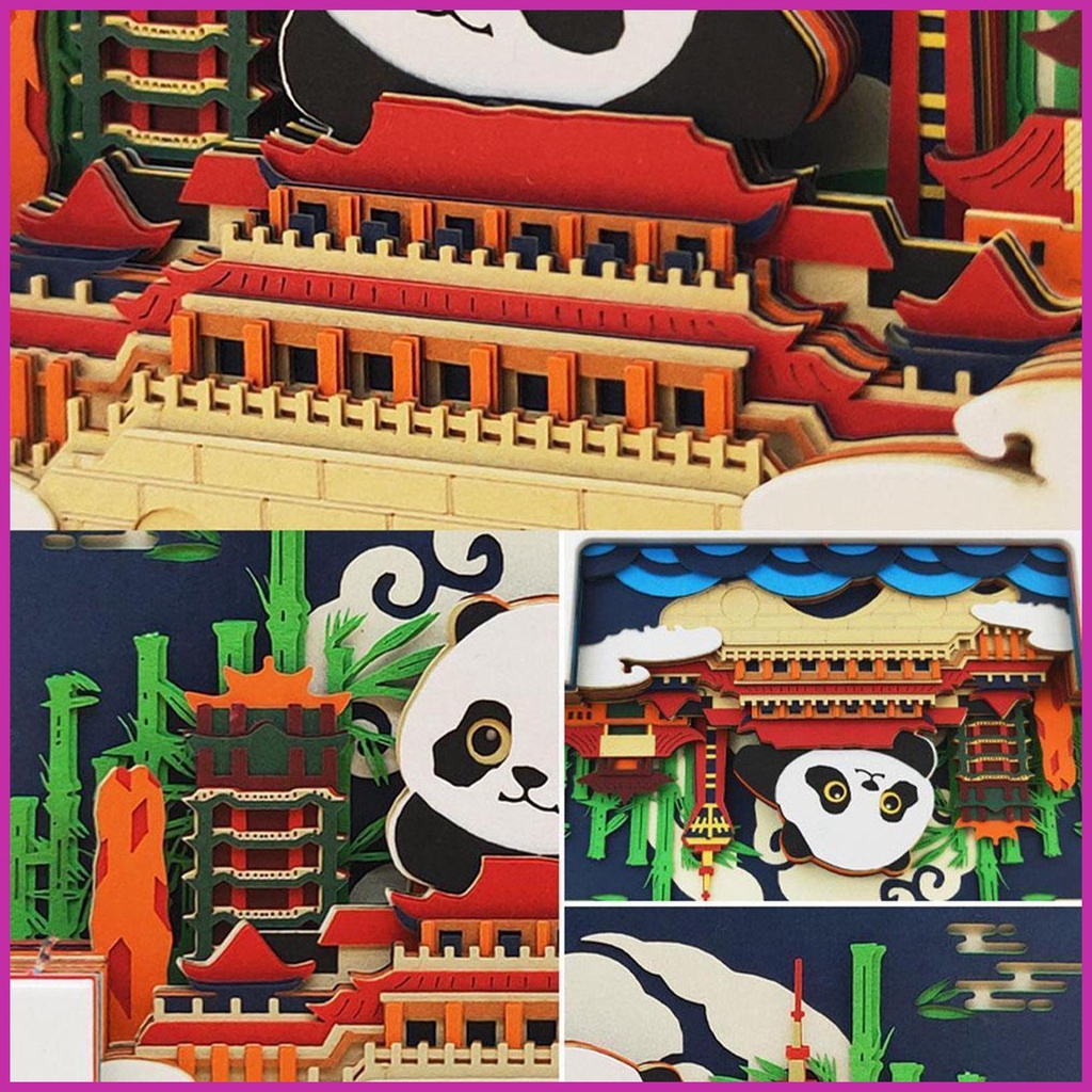 Lịch 3d 2024 Bằng Giấy Để Bàn Trang Trí Phòng Khách