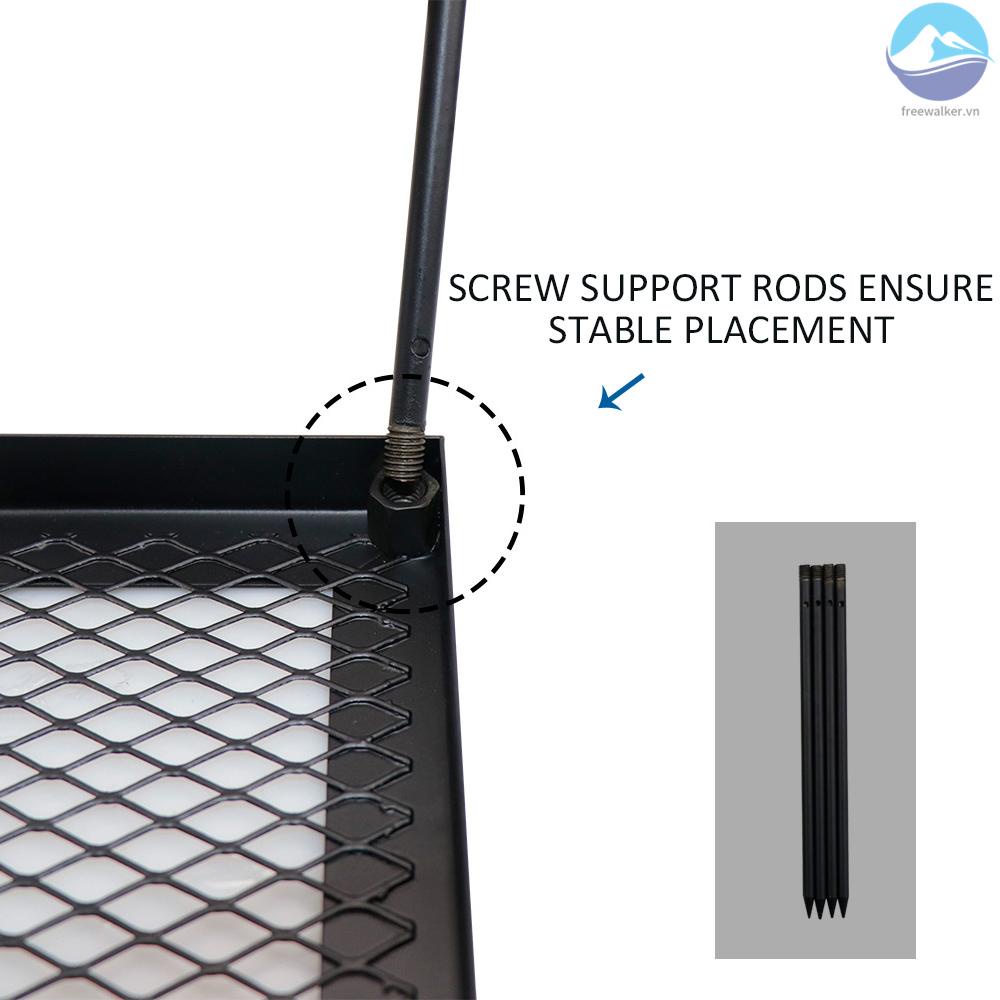 Foldable Grill Stand Table for Camping and Backyard Cooking
