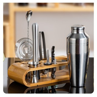 Bộ Dụng Cụ Pha Chế Thức Uống Bằng Tre Cho Bartender
