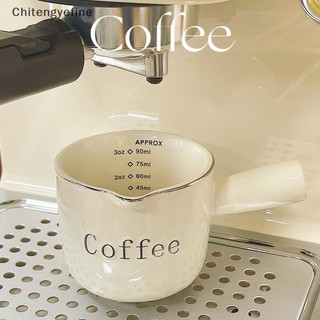 Cốc sứ uống sữa có tay cầm dung tích 90ml tiện dụng