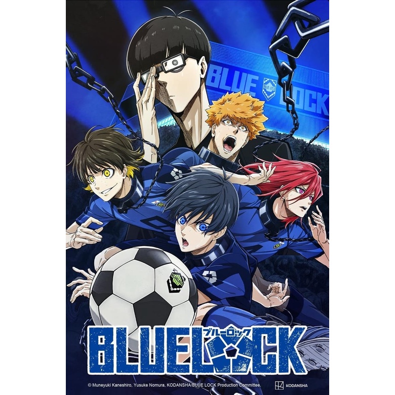 Poster Anime Blue Lock GIẤY DECAL Tranh Dán Tường Anime/Manga Blue Lock PT02