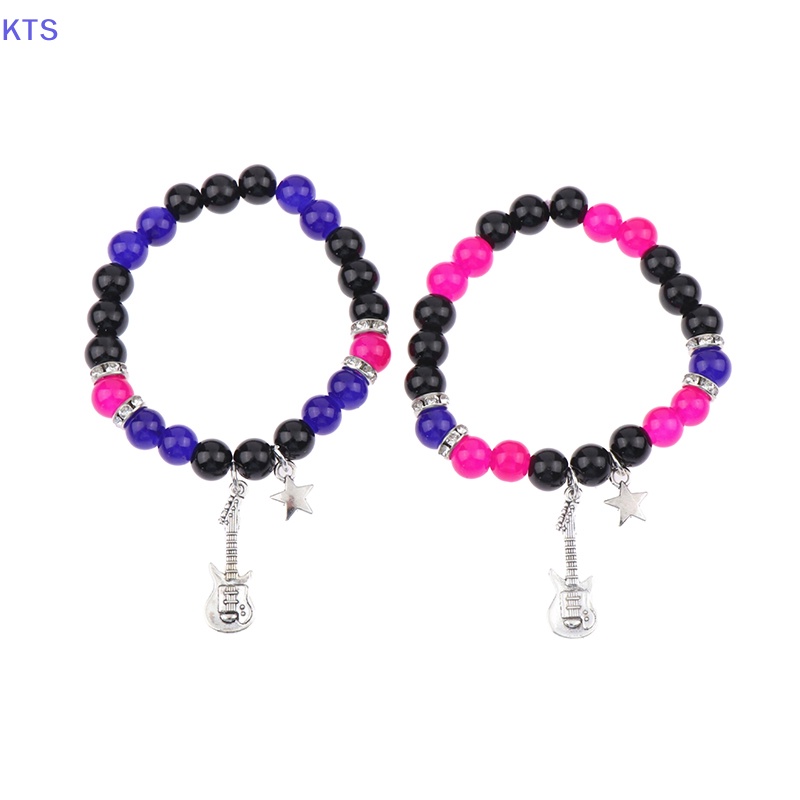 Kts 1 Cặp Vòng Tay Chuỗi Hạt Lấy Cảm Hứng Từ tv girl Thích Hợp Làm Quà Tặng Cho Bạn Thân