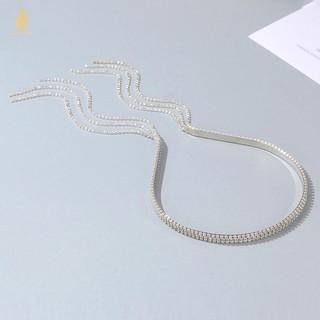 Băng Đô Cài Tóc Đính Đá Lấp Lánh Cho Cô Dâu