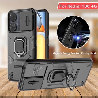Vỏ giáp chống sốc cho redmi 13c 4g 5g 2024 vỏ bảo vệ ống kính máy ảnh trượt vỏ điện thoại cho redmi 13c 13 c c13 redmi13c 4g 5g