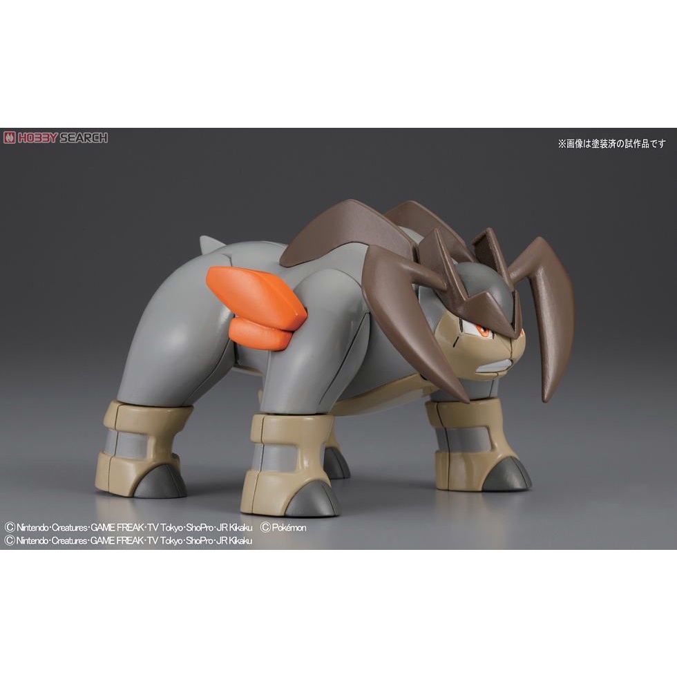 Mô hình  Pokémon Takara Tomy Pokemon Black White TERRAKION Bandai | Đồ chơi lắp ráp gundam chính hãng nhật bản