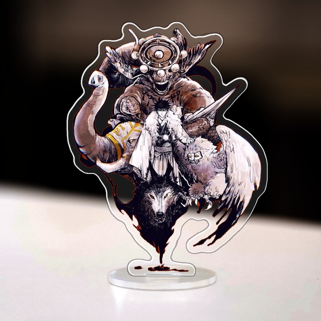 Mô hình Standee Anime Jujutsu Kaisen Yuta Sukuna Gojo Satoru Tojo Manga trang trí góc học tập cao 3cm