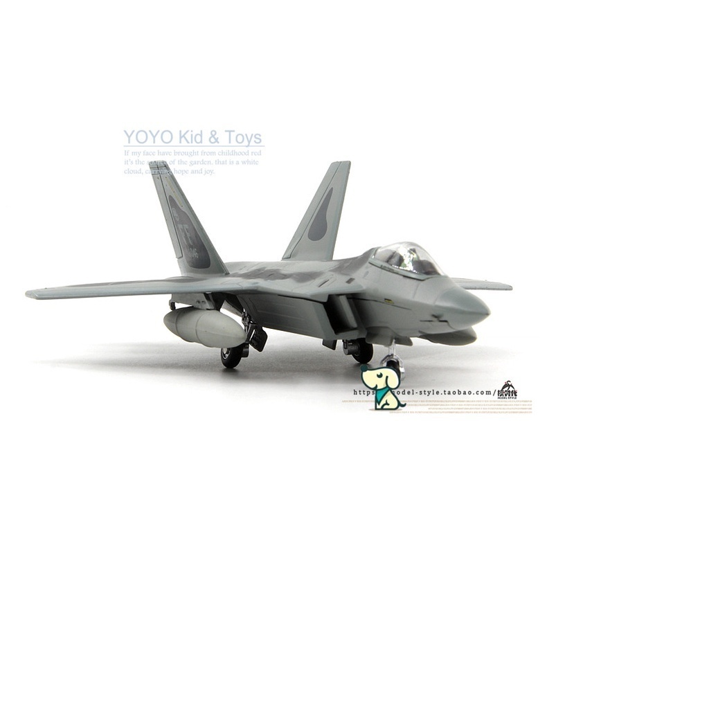 Mô Hình Máy Bay Chiến Đấu f-22a raptor fighter 03-4046 f22 Bằng Hợp Kim Tỉ Lệ 1 / 100 Đẹp Mắt