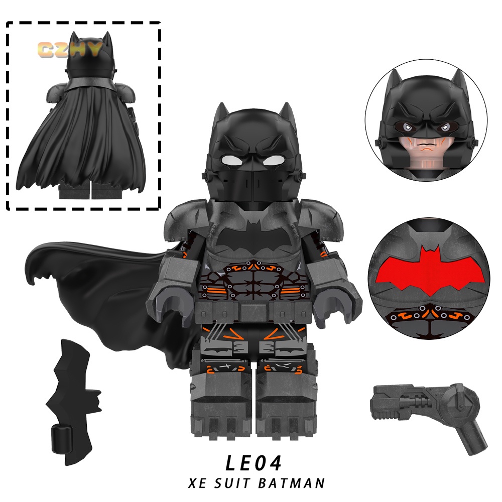 Bộ Đồ Chơi Lắp Ráp Siêu Anh Hùng Truyện Tranh dc le04-06