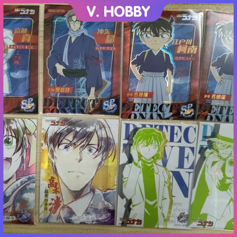 Yoka Thẻ Bài Trò Chơi Thám Tử conan Ssp.Sp.Se gp.pr Độc Đáo Thú Vị