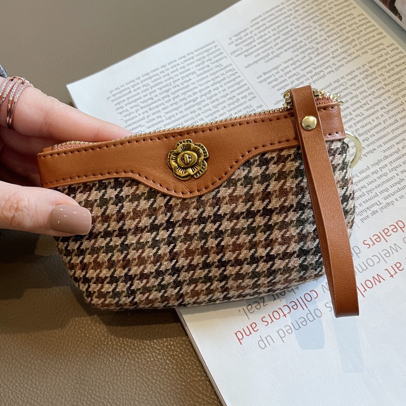 Ví Đựng Tiền Xu mini Có Khóa Kéo Thời Trang Dành Cho Nữ