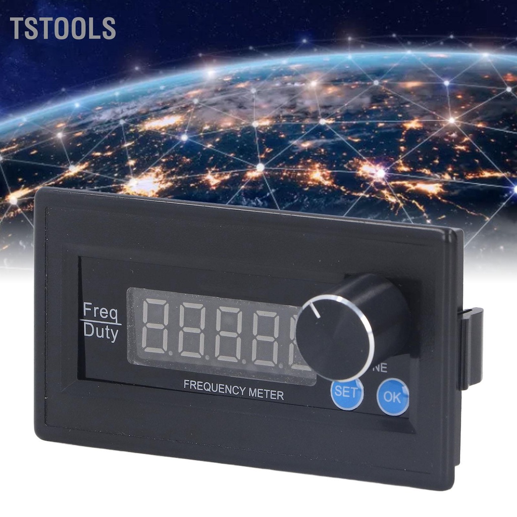 TSTOOLS Máy phát tần số 150KHz Xung tín hiệu sóng vuông hiển thị kỹ thuật có thể điều chỉnh để khiển