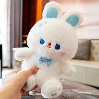 Gấu bông nhỏ thỏ gấu nơ, hàng cao cấp mềm mịn size 25cm yk