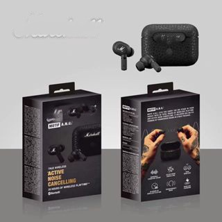 Marshall Tai Nghe Nhét Trong m4 bluetooth 5.0 Không Dây hifi Chống Thấm Nước Có mic