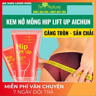 Kem massage nở mông hip lift up dưỡng mông tròn trịa săn chắc aichun
