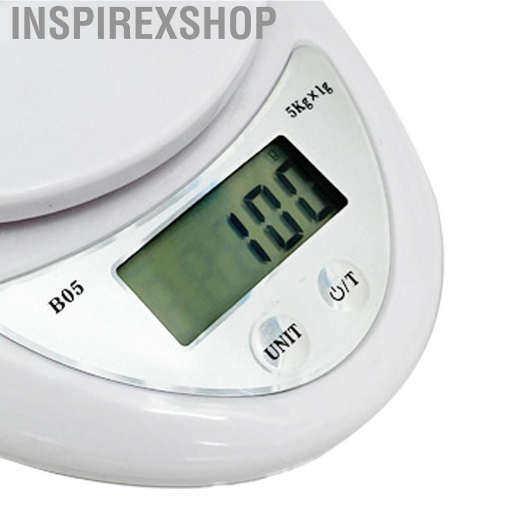 Inspirexshop Digital Coffee Scale Touch Button LCD Display Electronic High Accuracy Food for Home Kitchen