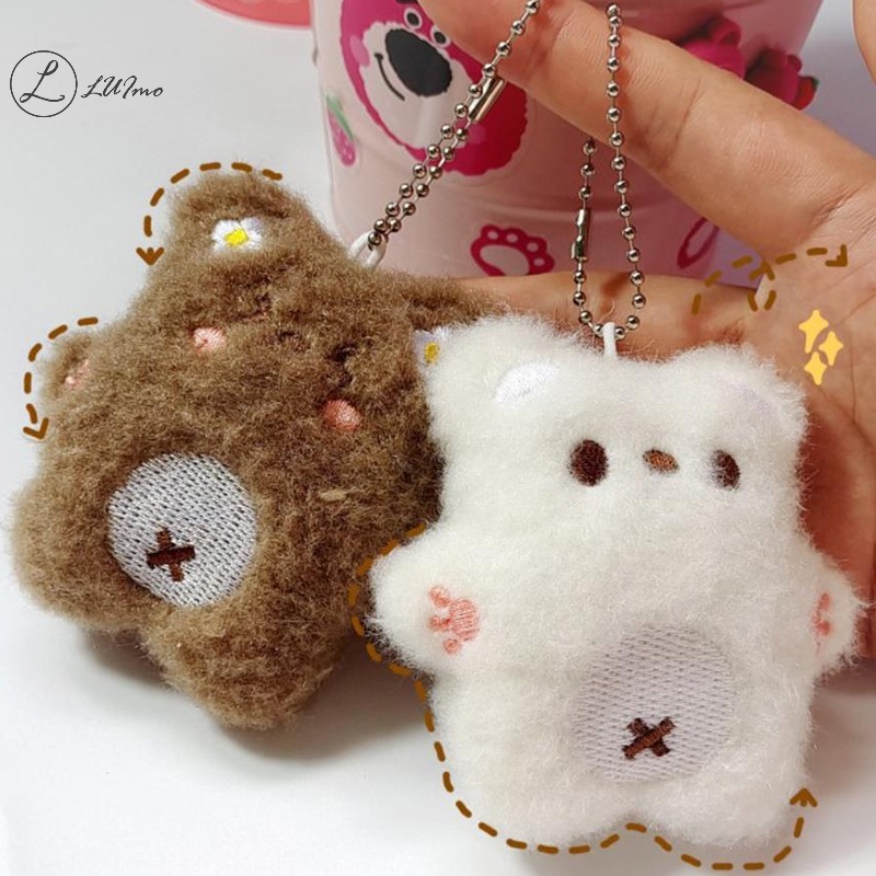 Luimo Móc Khóa Gấu Bông Mềm Mại Dễ Thương Dành Cho Nữ * Hàng Bán Chạy