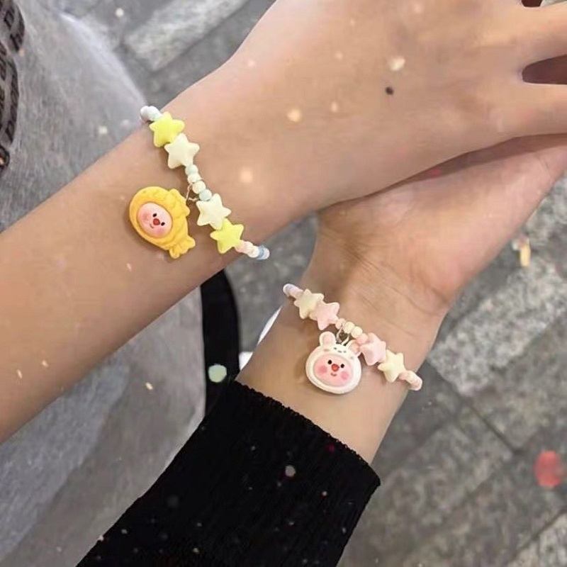 Mới Vòng Tay Chuỗi Hạt Dễ Thương Cho Cặp Đôi