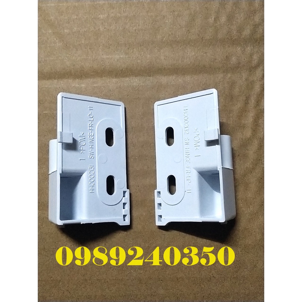 Bộ bản lề cửa tủ lạnh Hitachi mới chính hãng