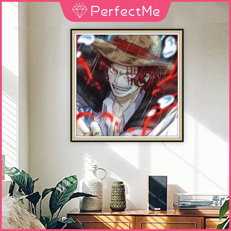 Bộ Tranh Đính Đá 5d Họa Tiết Hoạt Hình Vua Hải Tặc Độc Đáo Kích Thước 30x40cm Diy Dùng Trang Trí Nhà Cửa