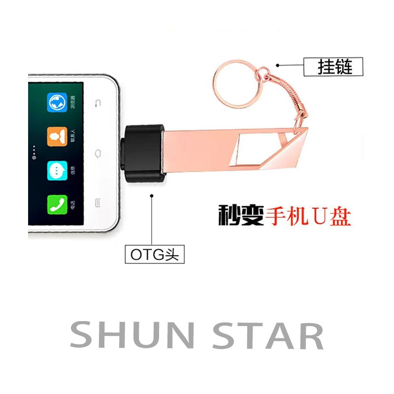 Usb 2.0 4gb / 8gb / 16gb / 32gb / 128gb / 1 / 2tb Tốc Độ Cao Bằng Kim Loại