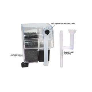 Lọc thác mini hồ cá , lọc bể cá dành cho bể cá mini