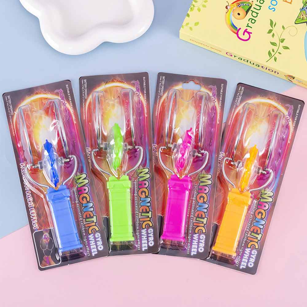 Magic Flying Glow Toy LED Light Rotating Track Toy