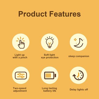 Capybara Night Light, Capybara Shape Soft Light Guinea Pig Night Light, Creative Touch Control USB Rechargeable Silicone Table Decoration Lamp Living Room