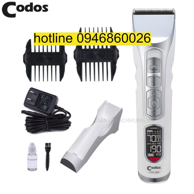 Tông đơ cắt tóc Codos CHC-969 cao cấp