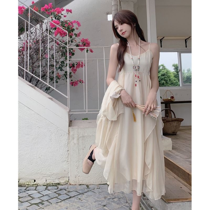 Set Đầm Thiết Kế Mới Thời Trang Mùa Hè Theo Phong Cách Trung Hoa