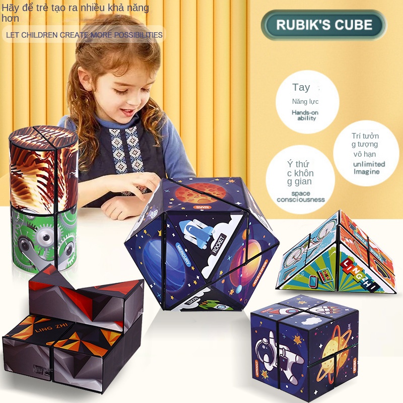 Khối Rubik Từ Tính 3d Độc Đáo