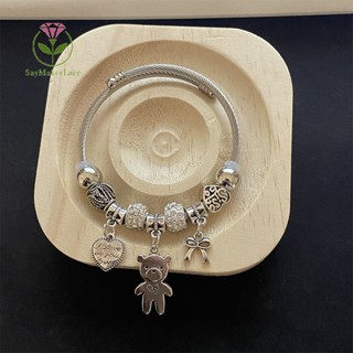  Vòng Tay Chuỗi Hạt Mặt Trăng Và Ngôi Sao Bằng Kính Phong Cách Cổ Điển Cho Nữ Pandora Ch 