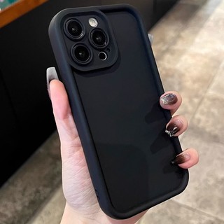 ốp iphone 11/12/13/14/15 Pro Max Fashion màu đặc silicone chống sốc Case For ốp lưng iphone 11,12,13,14,15,11PM,12PM,13PM,14PM,15PM