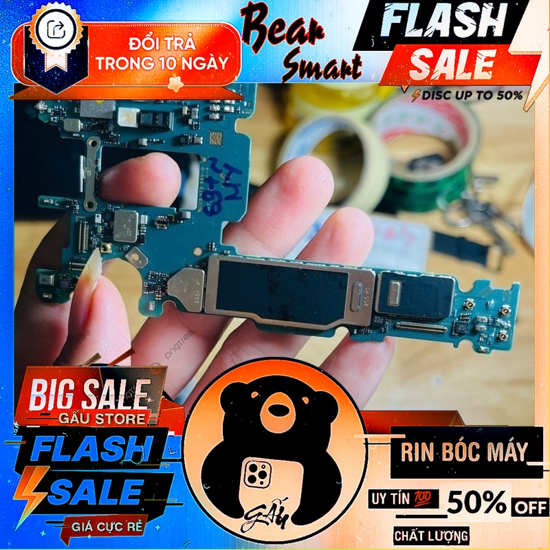 Main Samsung S9 Plus Mỹ Hàn Việt ( G965N  G965F G965 ) Nguyên Rin Bóc Máy / Mainboard / Bo mạch Sams