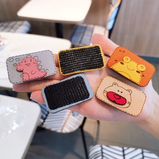 Miếng Dán Tóc Mái Màu Đỏ Dễ Thương Cho Bé Gái