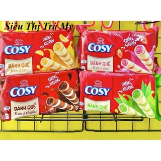 Bánh quế kinh đô cosy vị dâu, xoài, lá dứa, socola 132g