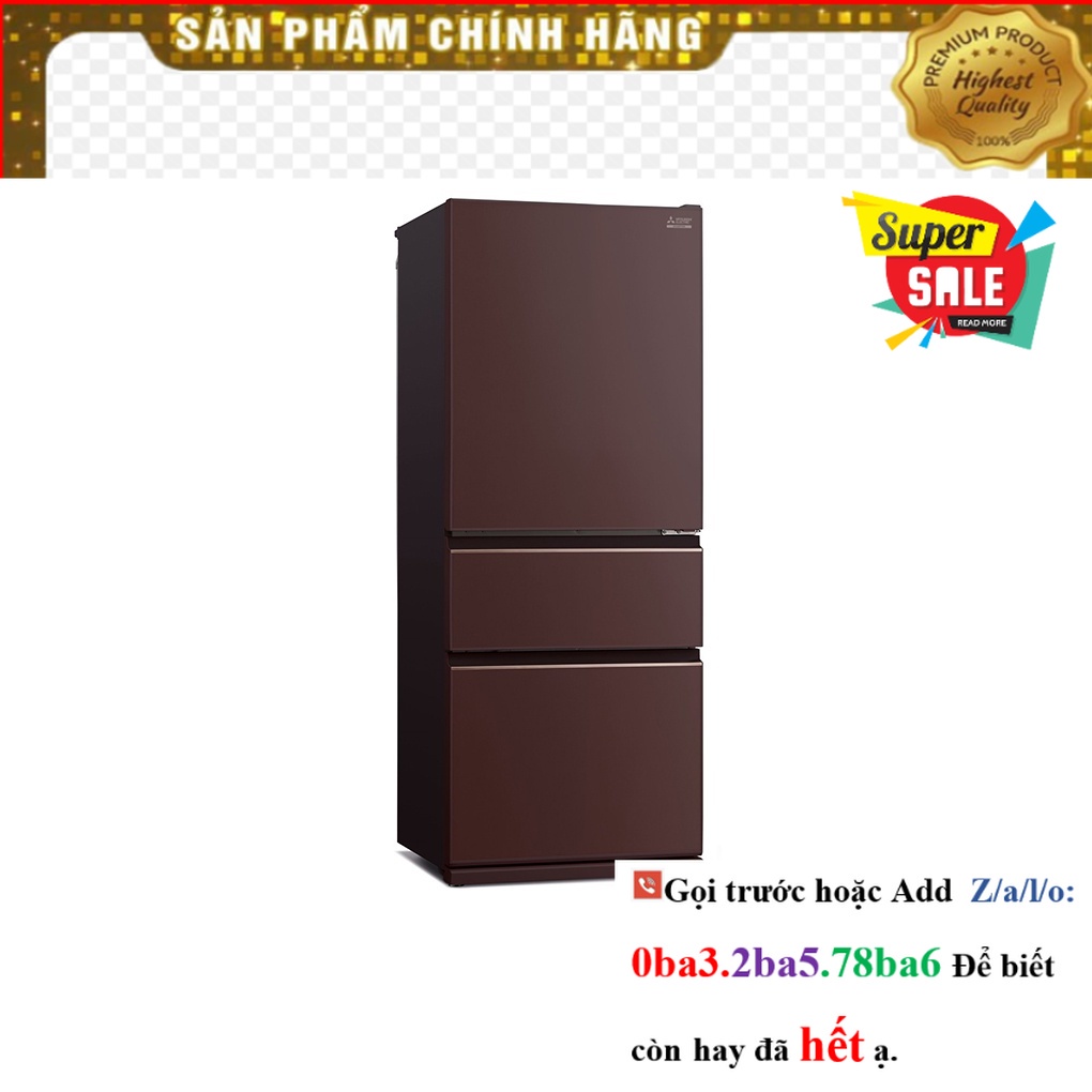 [Hãng] Tủ lạnh Mitsubishi Electric Inverter 450 lít MR-CGX56EP-GBR-V