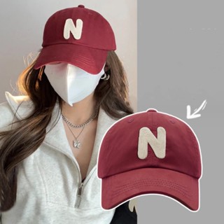 Mũ Lưỡi Trai Mềm Mại In Chữ N Đơn Giản Thời Trang