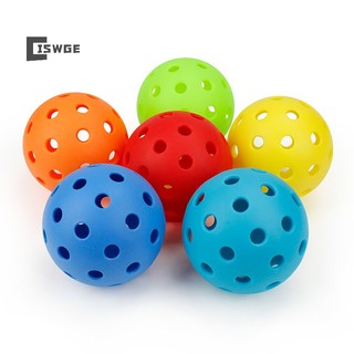 Bộ 5 quả bóng pickleball 40 lỗ siêu bền tiện dụng