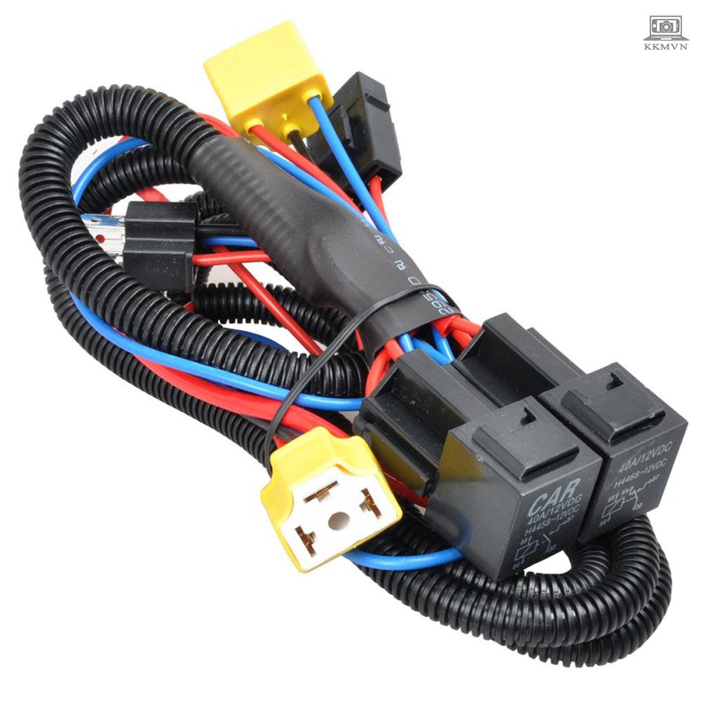 Dây Cáp Đèn Pha Halogen H4 12V Cho Xe Hơi