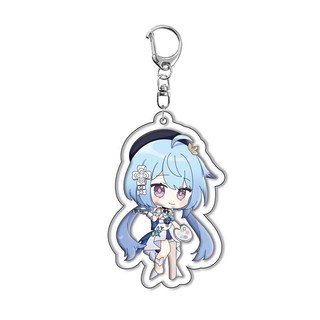 [17 mẫu] Móc khóa mica game Honkai Impact 3 (Hình in ép giữa 2 mặt mica)