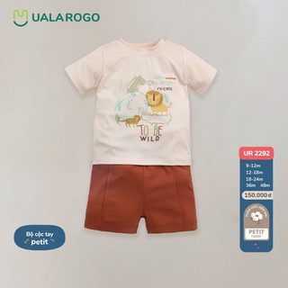 [UALAROGO] Bộ cộc tay Ualarogo chất petit