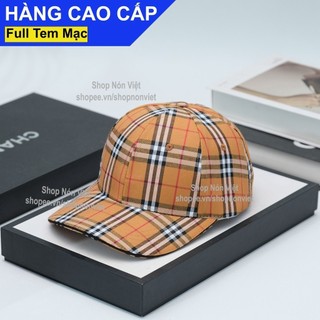 [A186]Mũ Lưỡi Trai Nón Kết Vải Kẻ Sọc Vàng Cam Bur Thoáng Mát Vải Kaki Cotton Form Đứng Thời Trang Cao Cấp